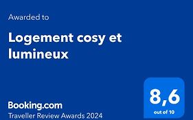 Logement cosy et lumineux